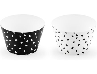 Cupcake wikkels dots (6st)