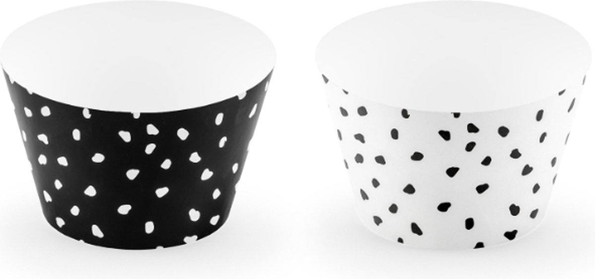 Cupcake wikkels dots (6st)