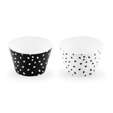 Cupcake wikkels dots (6st)