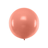 Mega ballon metallic roségoud 1M