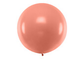 Mega ballon metallic roségoud 1M
