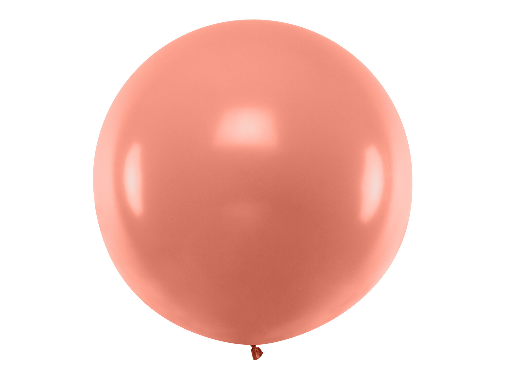 Mega ballon metallic roségoud 1M