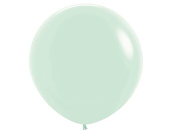 Ballon Pastel Mat Mint (60cm)