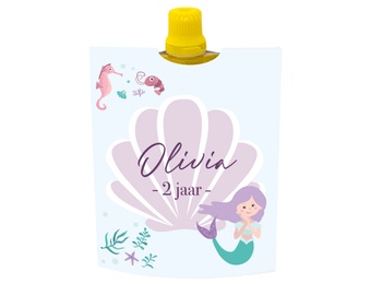 Knijpfruit printable zeemeermin