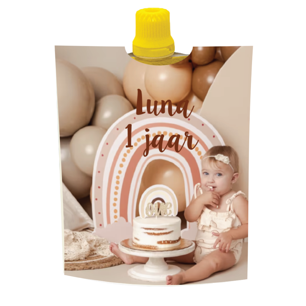 Knijpfruit printable met foto