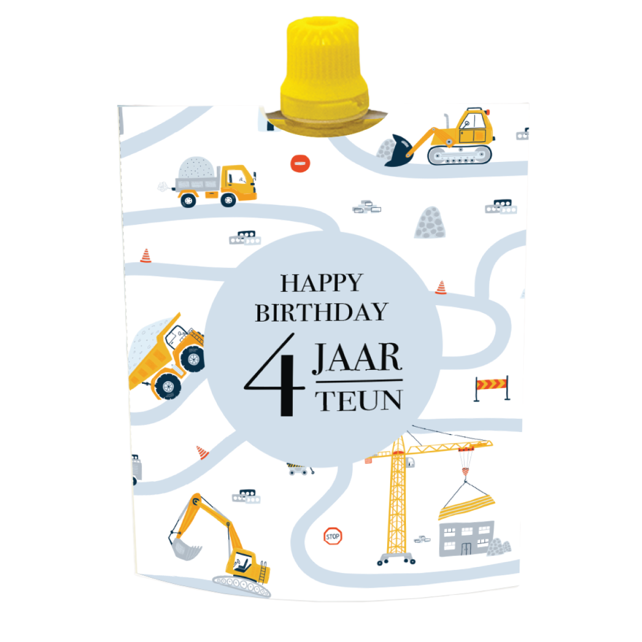 Knijpfruit printable constructie bouwplaats