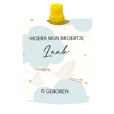 Printable knijpfruit hoera een broertje