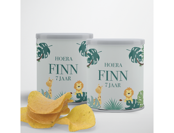 Pringle traktatie printable Jungle