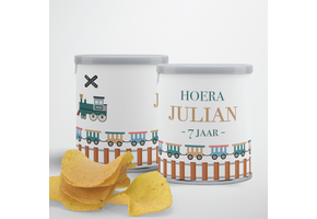 Pringle traktatie printable trein - Direct Download