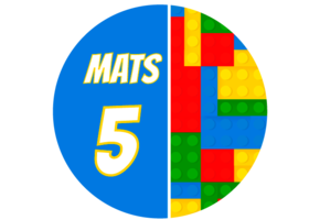 Etiket Building blocks (5st)