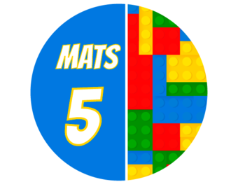 Etiket Building blocks (5st)