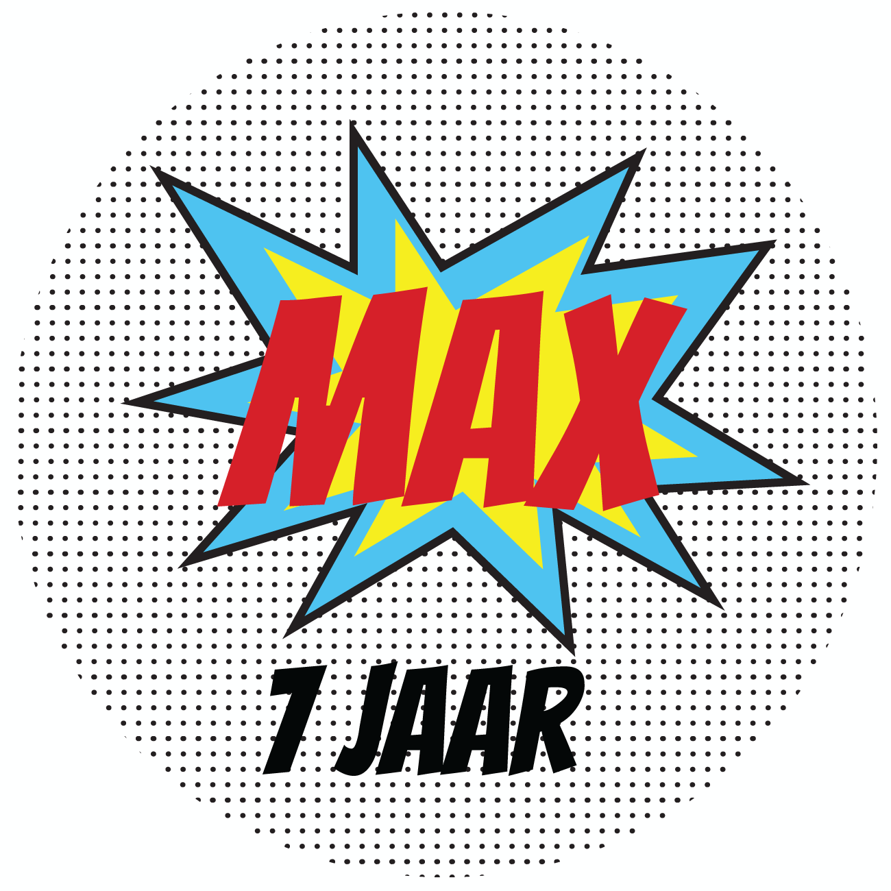 Etiket Super Hero (5st)