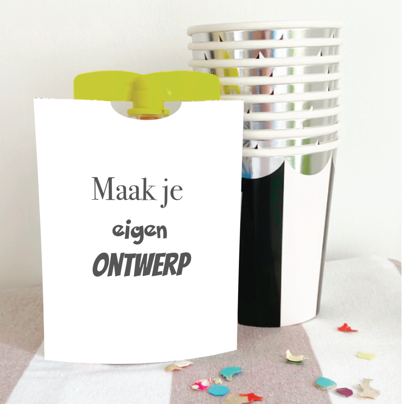 Knijpfruit printable eigen ontwerp - Direct Download