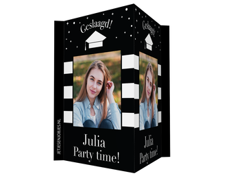 Raambord Geslaagd XL strepen