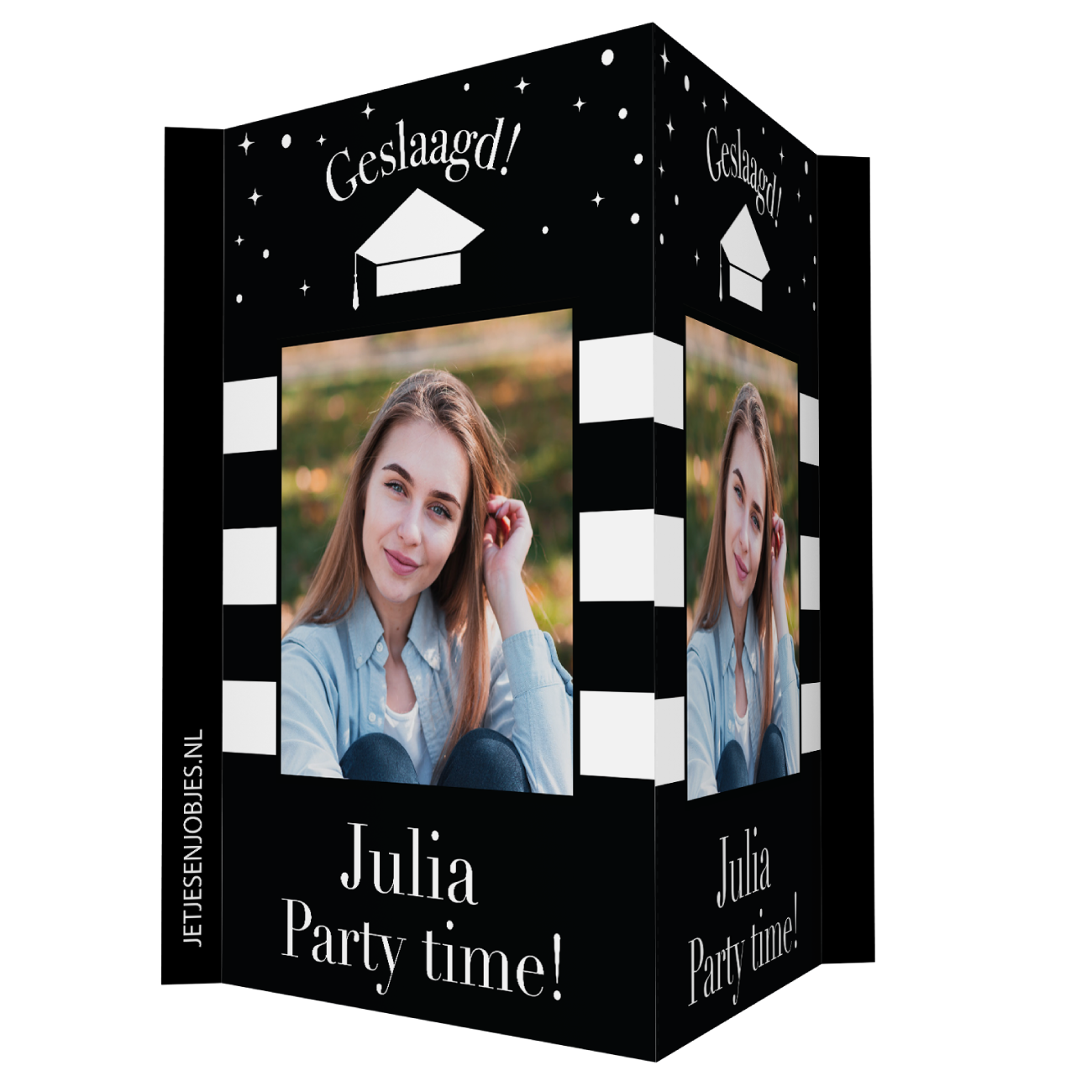 Raambord Geslaagd XL strepen