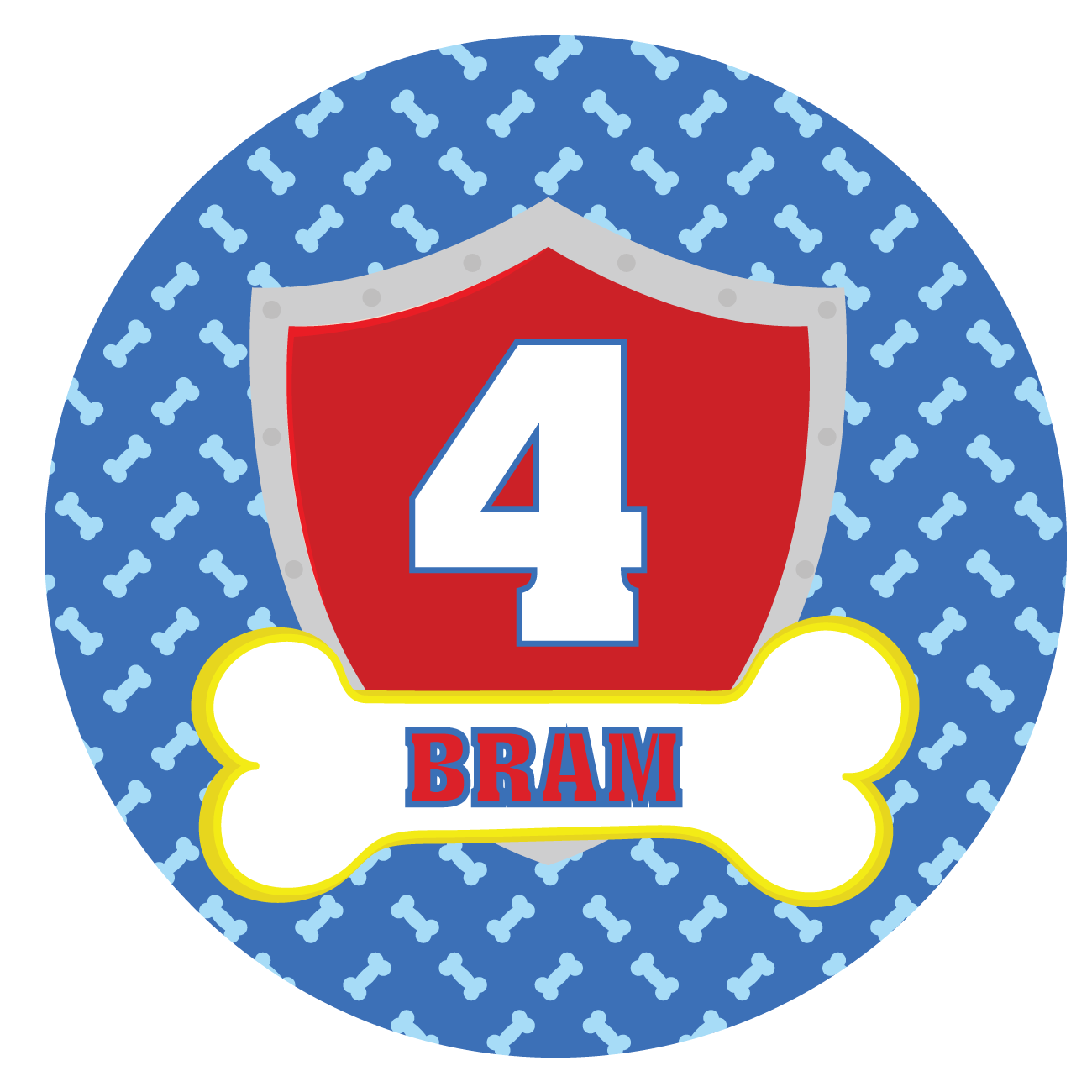 Sticker Paw Patrol (5st)