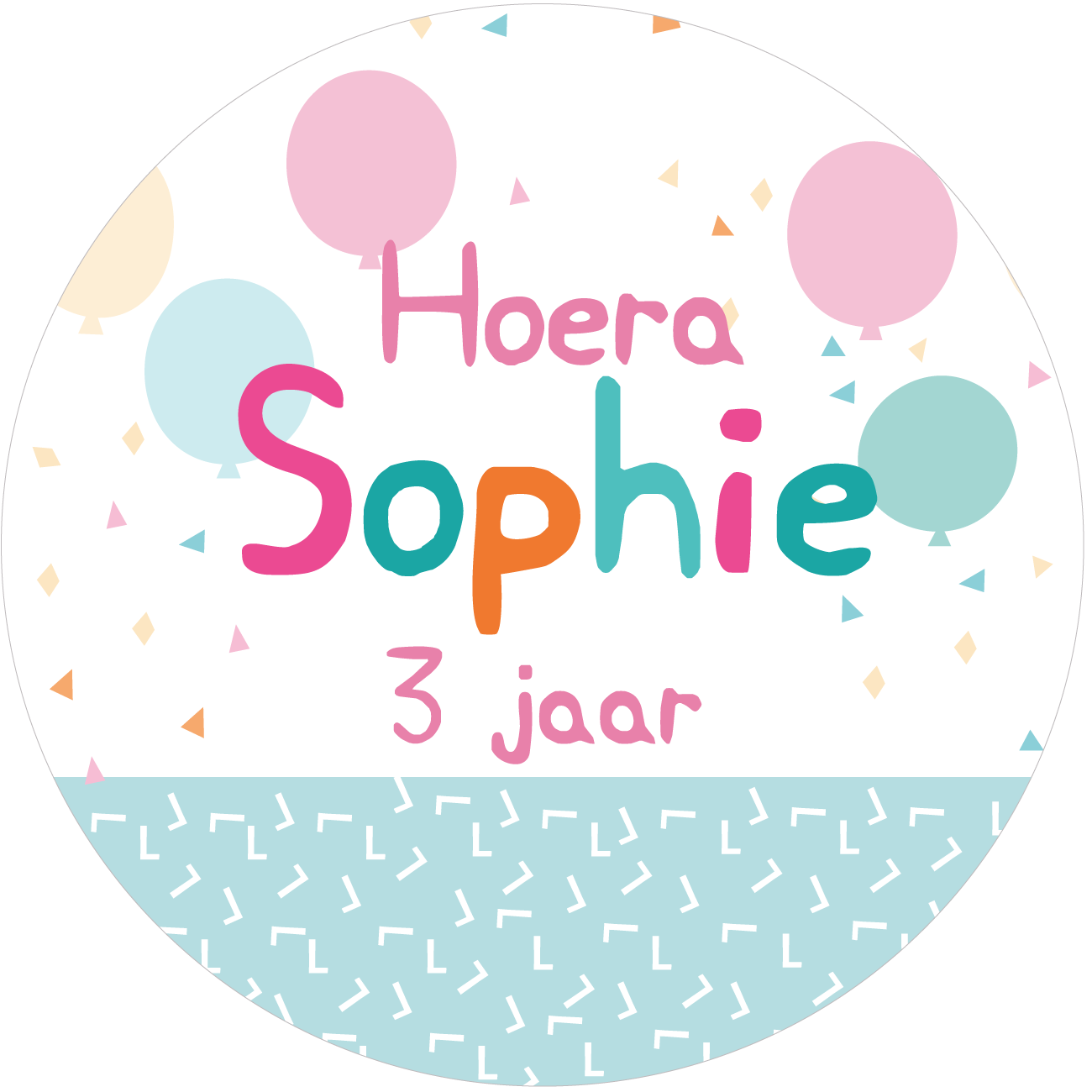 Sticker Peppa Pig (5st)