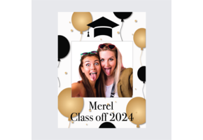 Foto frame Geslaagd ballonnen