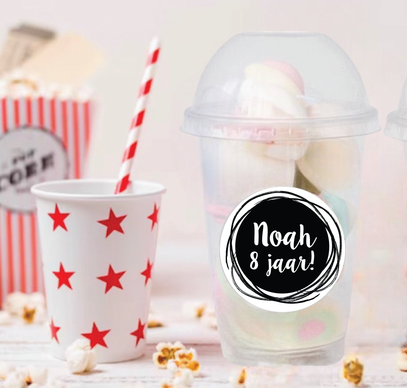 Traktatie beker Stoer (5st)