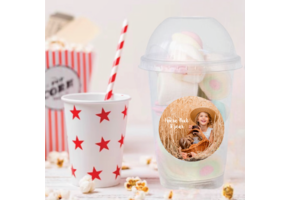 Schooltraktatie bekers met foto (5st)