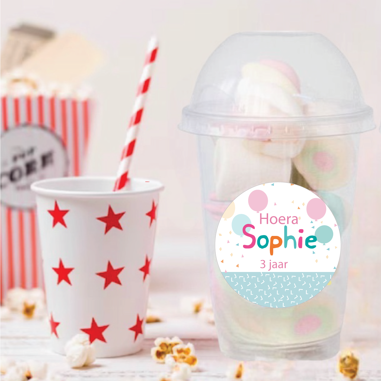 Traktatie bekers Peppa Pig (5st)