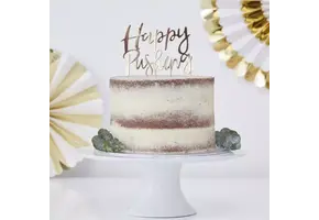 Happy Pushing taarttopper Oh baby Ginger Ray