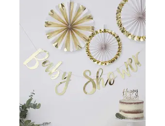 Babyshower slinger Ginger Ray