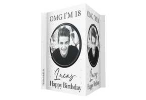 Raambord XL 18 jaar verjaardag