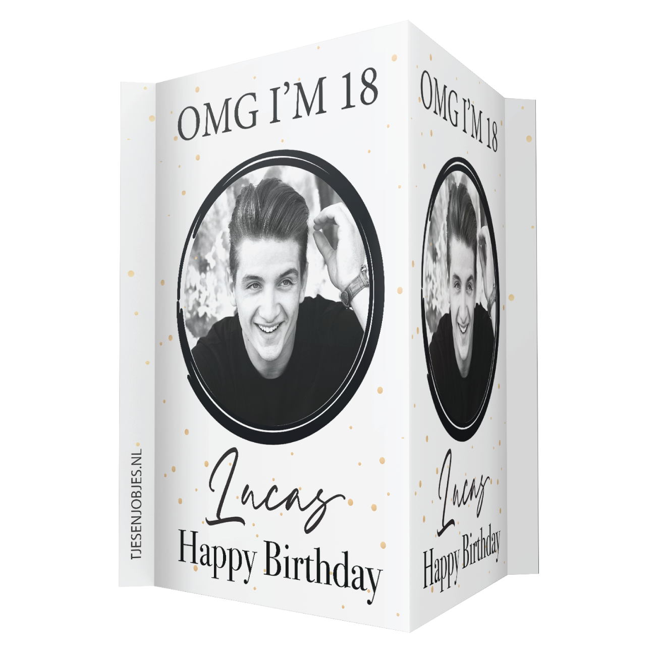 Raambord XL 18 jaar verjaardag