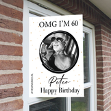 Raambord XL 60 jaar verjaardag