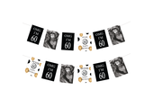 Slinger gepersonaliseerd OMG I'M 60 jaar (18st)
