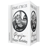 Raambord XL 21 jaar verjaardag