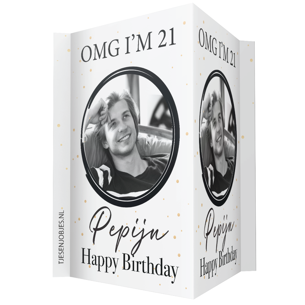 Raambord XL 21 jaar verjaardag