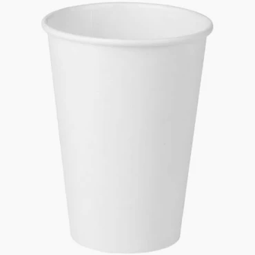 Koffiebekers karton Wit (10st)