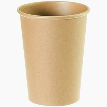 Koffiebekers karton Bruin (10st)