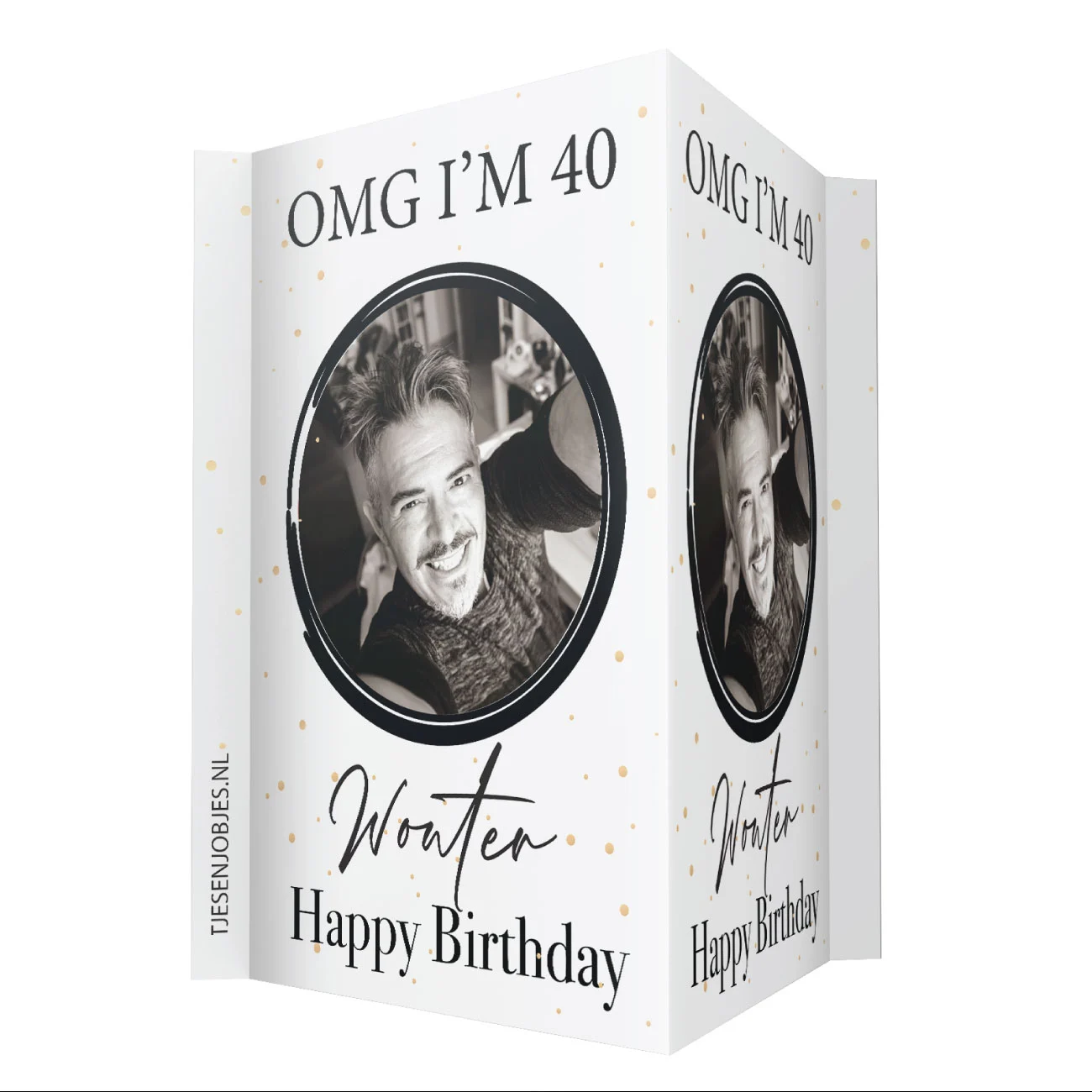 Raambord XL 40 jaar verjaardag