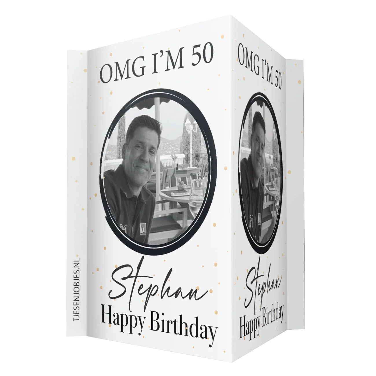 Raambord XL 50 jaar verjaardag