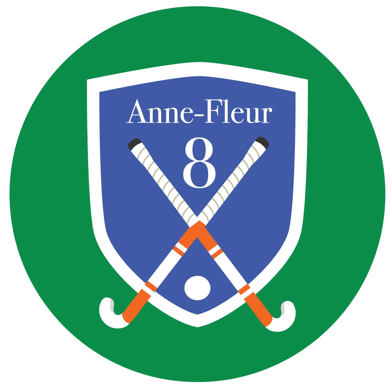 Traktatie sticker Hockey (5st)