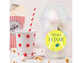 Traktatie bekers Tennis (5st)