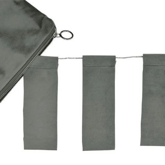 Slinger fluweel olijf (4M) Delight Department