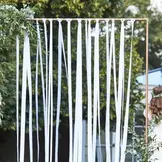 Backdrop witte linten (80M) Ginger Ray