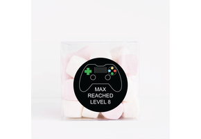 Traktatiedoosje gepersonaliseerd Game On (5st)