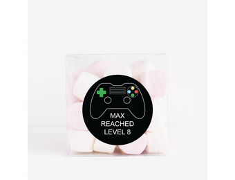 Traktatiedoosje gepersonaliseerd Game On (5st)