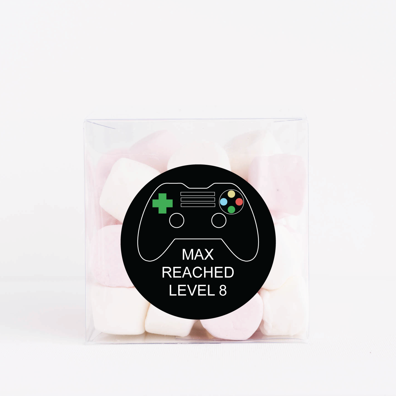 Traktatiedoosje gepersonaliseerd Game On (5st)