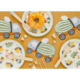 Bordjes werkvoertuigen (6st)