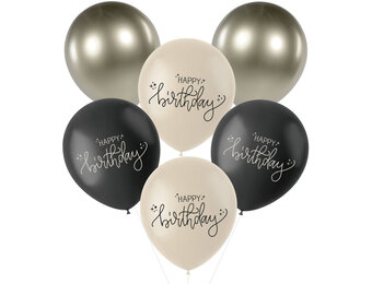 Ballonnenmix Champagne Chic (6st)