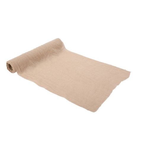 Tafelloper mousseline Zand (5M)