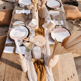 Tafelloper kaasdoek Zand