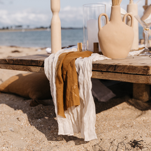 Tafelloper kaasdoek Zand