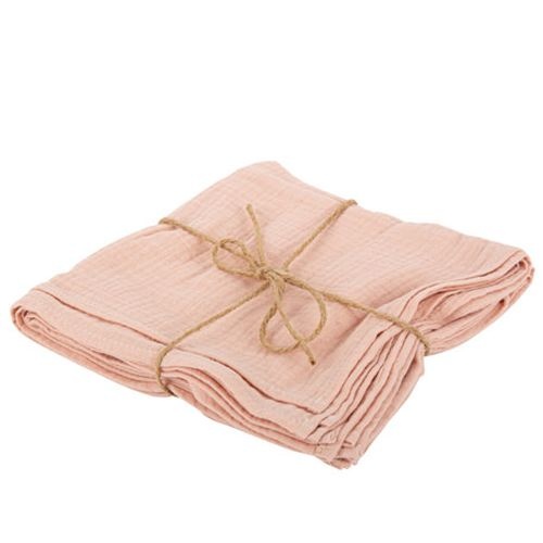 Servetten Katoen Oud Roze (4st)